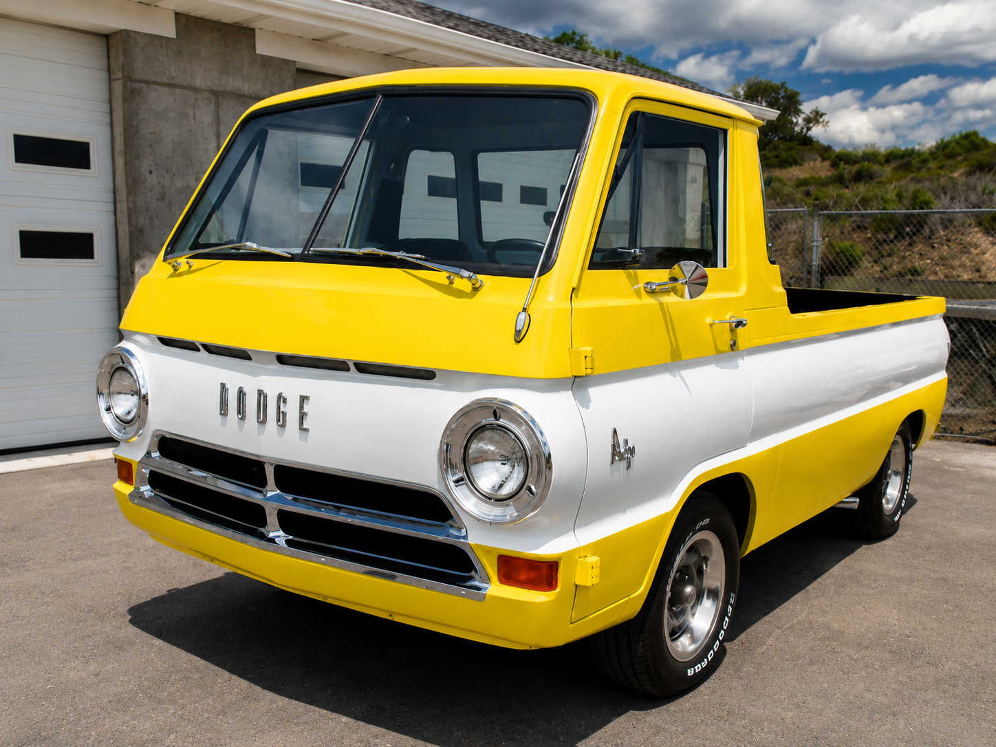 Vintage Dodge A100 — After